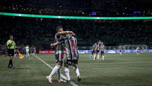 Atlético bateu o Palmeiras no Allianz Parque, em São Paulo