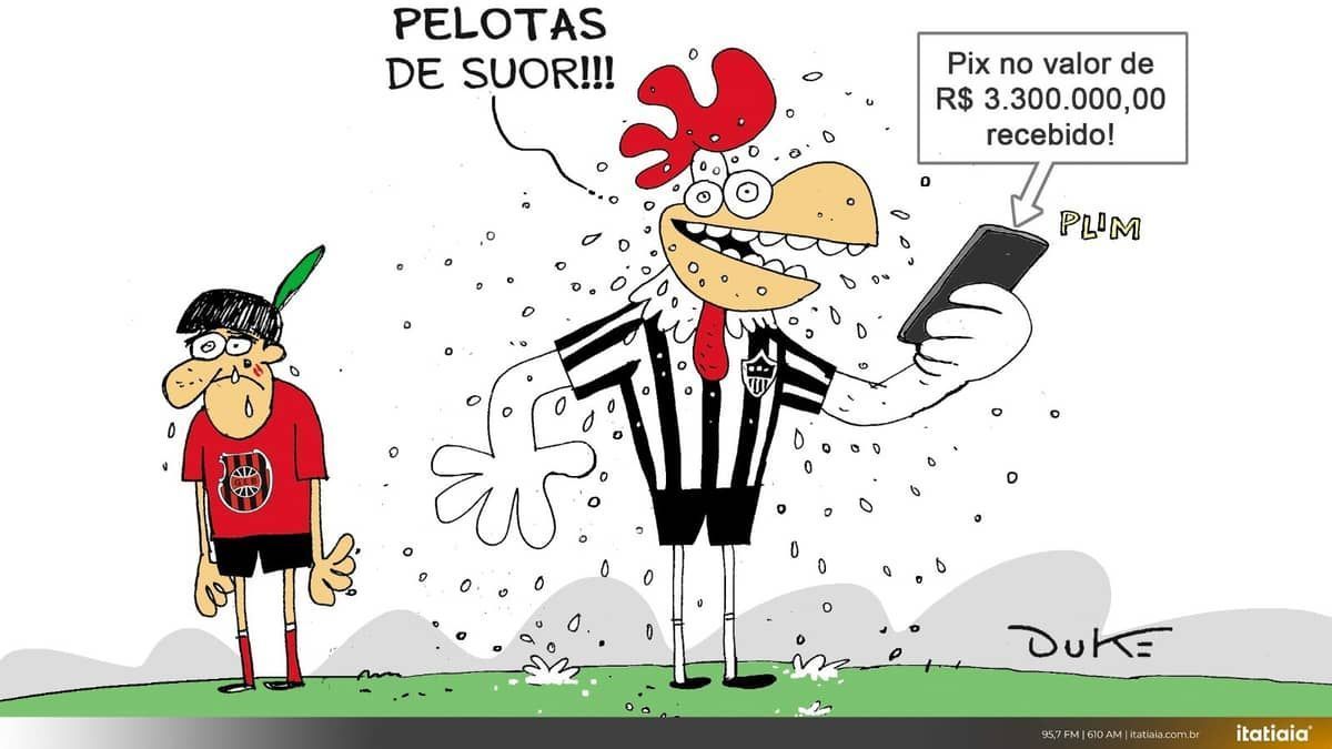 Charge do Duke: classificação sofrida do Atlético na Copa do Brasil