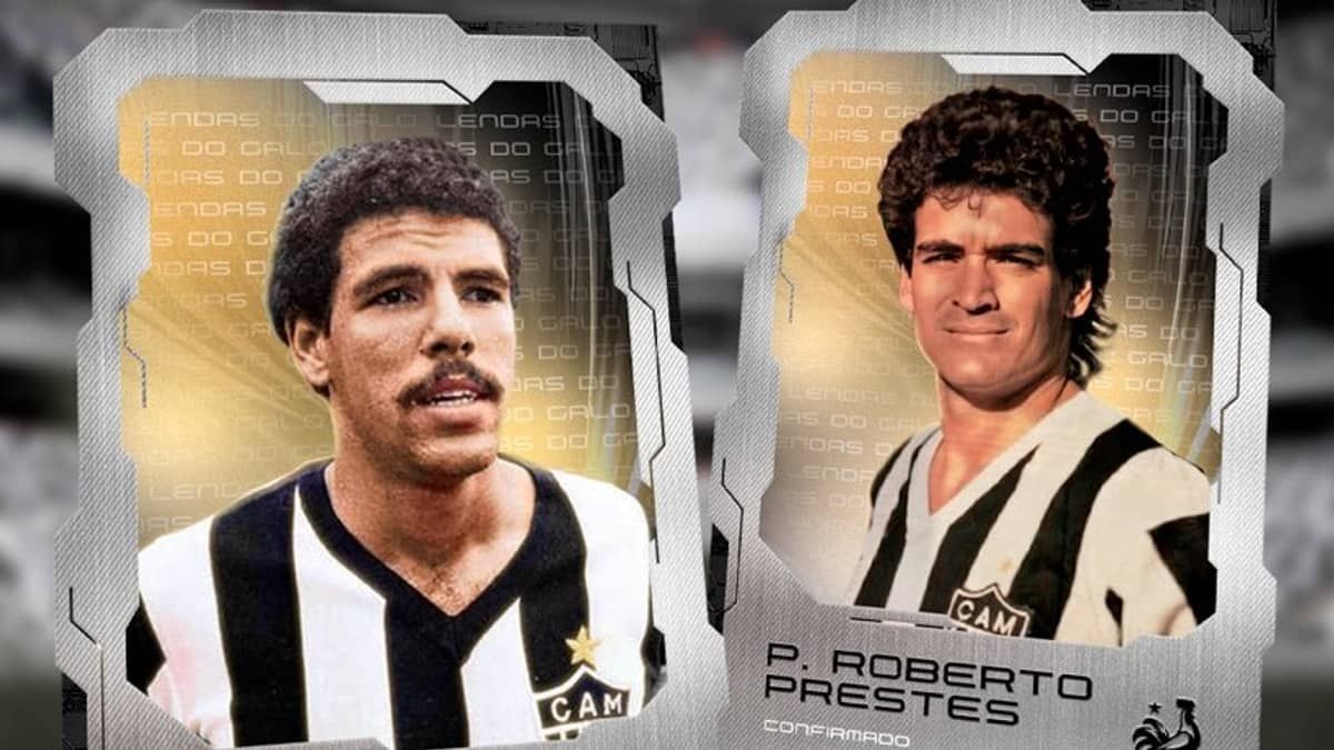 Atlético anuncia mais dois ídolos para o 'Lendas do Galo' na Arena MRV
