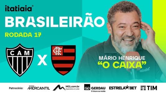 Atlético duela com o Flamengo às 21h deste sábado
