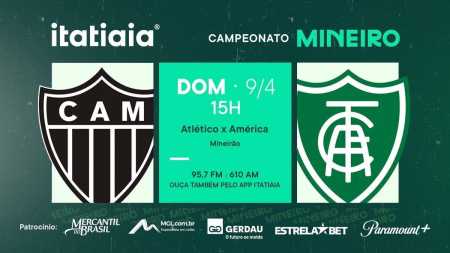 Atlético e América decidem, neste domingo (9), o título do Campeonato Mineiro