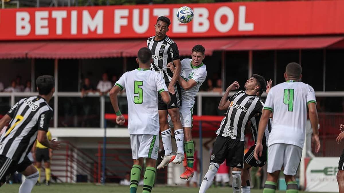 Atlético vence América pelo Brasileirão sub-20