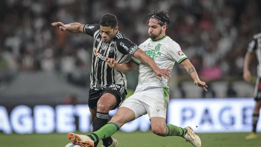 Atlético e América se enfrentaram pela 13ª rodada e empataram em 2 a 2 no Mineirão