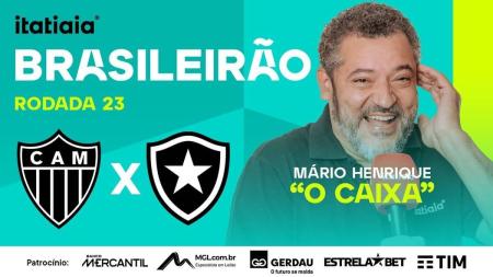 Atlético e Botafogo fecham a 23ª rodada do Campeonato Brasileiro