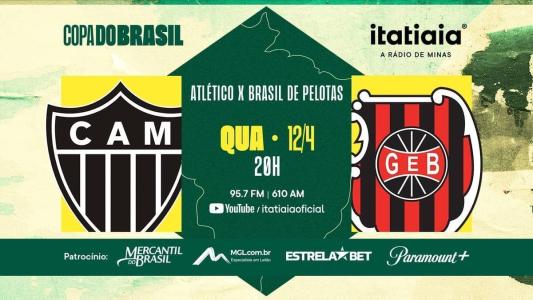 Atlético e Brasil duelam pela vaga na quarta fase da Copa do Brasil