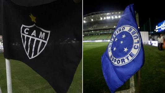 Atlético e Cruzeiro trocaram provocações nas redes sociais