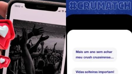 Atlético e Cruzeiro brincaram com torcedores sobre o Dia dos Namorados