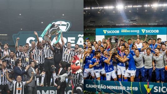 Atlético e Cruzeiro fazem tira-teima de decacampeão mineiro do século