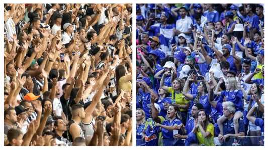 Atlético e Cruzeiro formam a maior rivalidade de Minas Gerais