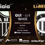 Atlético x Libertad: assista, ao vivo, à transmissão da Itatiaia na Libertadores