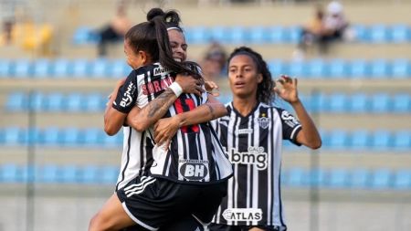 Atlético estreou no Campeonato Mineiro Feminino com goleada de 9 a 0