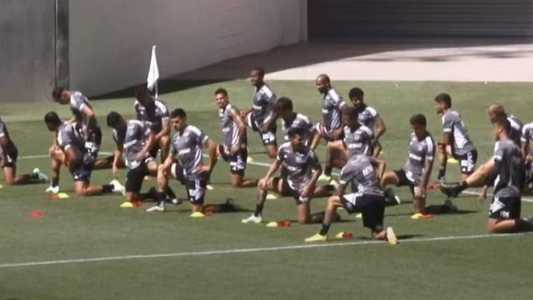 Atlético faz treinamento na Arena MRV nesta sexta-feira