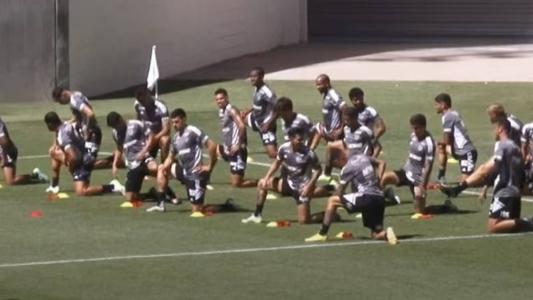 Atlético faz treinamento na Arena MRV nesta sexta-feira
