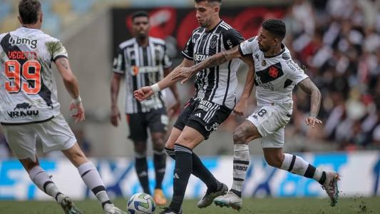 Atlético foi ao Maracanã e foi derrotado pelo Vasco por 1 a 0