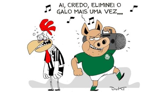 Atlético foi eliminado pelo Palmeiras pela terceira vez seguida