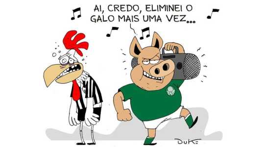 Atlético foi eliminado pelo Palmeiras pela terceira vez seguida