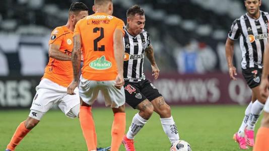 Atlético goleou o La Guaira em 2021, no Mineirão