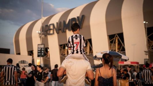 Atlético já arrecadou mais de R$ 2 milhões com bares e estacionamento do estádio