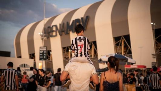 Atlético já arrecadou mais de R$ 2 milhões com bares e estacionamento do estádio