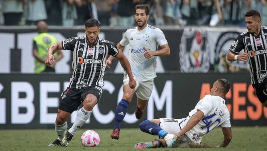 Atlético jogou mal no clássico contra o Cruzeiro; Hulk ficou irritado