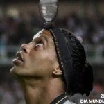 Atlético lembra de Ronaldinho no Dia Mundial da Água