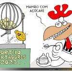 Atlético na fase de grupos da Libertadores; veja charge do Duke