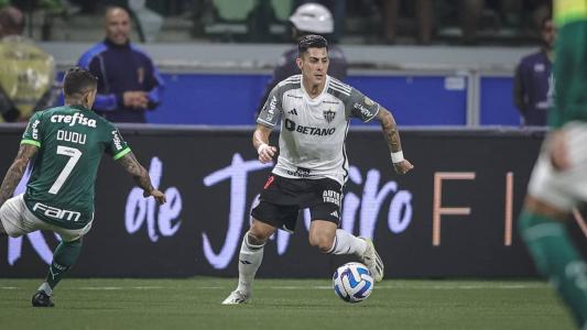 Atlético não chutou na direção do gol do Palmeiras nesta noite