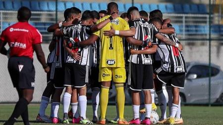 Atlético não teve boa temporada em 2023 na categoria sub-20