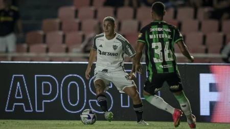 Atlético não teve bom desempenho contra o América