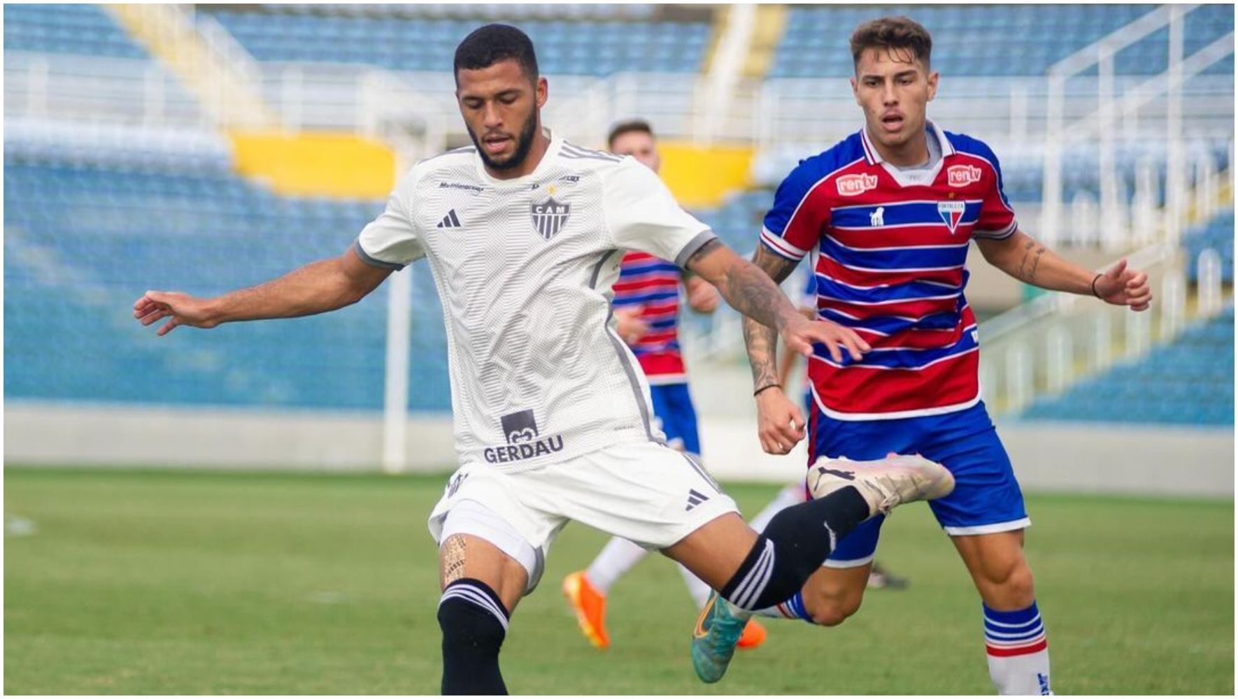 Atlético perde para o Fortaleza e amarga terceira derrota seguida no Brasileiro Sub-20