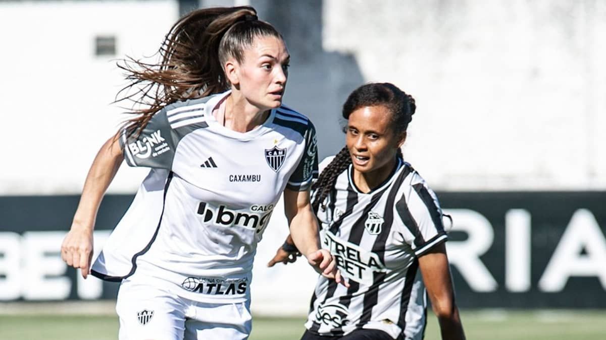 Atlético empata com Ceará e se garante na elite do Brasileiro Feminino