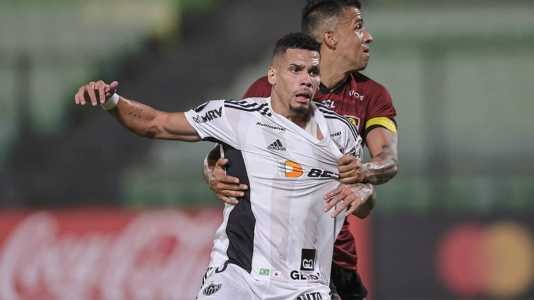 Atlético sofreu para criar chances de gol contra o Carabobo
