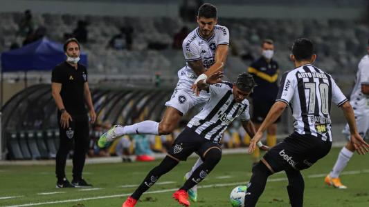Atlético tem bons números quando enfrenta o Botafogo na condição de mandante
