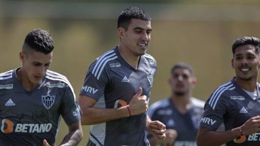 Atlético tem dois desfalques certos para enfrentar o Botafogo pelo Brasileirão
