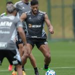 De olho na Libertadores: veja imagens do treinamento do Atlético nesta segunda-feira (27) na Cidade do Galo