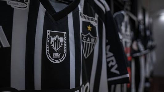 Atlético utilizou camisa especial contra o Palmeiras, pelo Campeonato Brasileiro