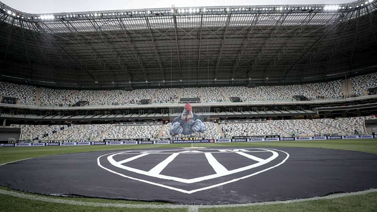 Arena MRV será oitavo estádio a receber Atlético x Botafogo em Minas Gerais