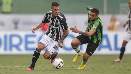 Atlético venceu o América na primeira partida da final do Mineiro