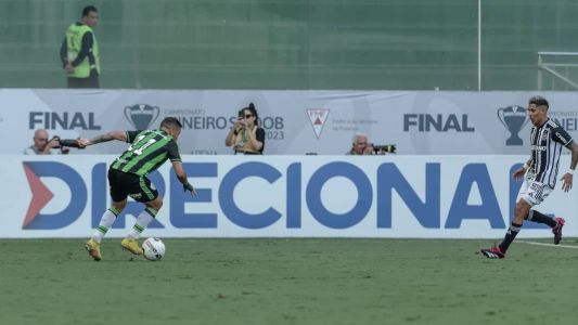 Atlético venceu o América por 3 a 2 no jogo de ida da final do Campeonato Mineiro