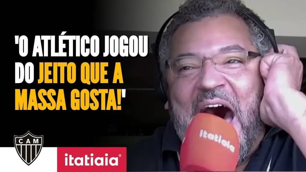 Caixa analisa vitória do Atlético sobre o Goiás: 'Do jeito que a Massa gosta'