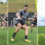 Atlético: Coudet volta a comandar trabalho no campo; veja as fotos