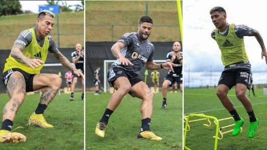 Atlético voltou a trabalha no gramado nesta quarta-feira (4)