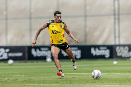 Brahian Palacios tem contrato com o Atlético até o fim de 2027