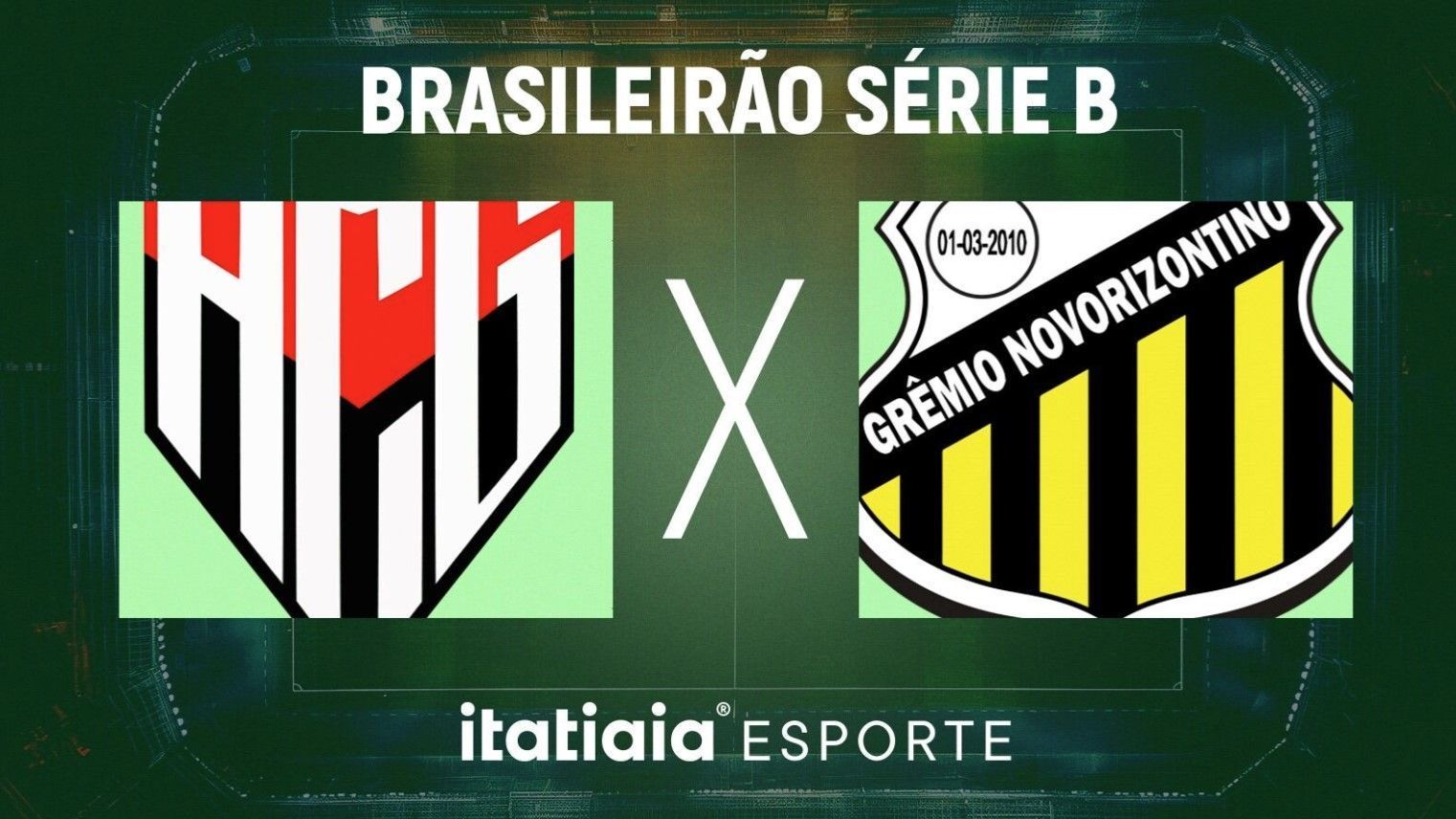 Horário e onde assistir ao vivo Atlético-GO x Novorizontino, pela Série B