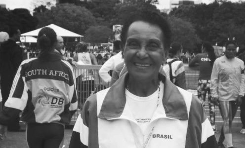 Wanda dos Santos em foto divulgada pela Confederação Brasileira de Atletismo (CBAt)