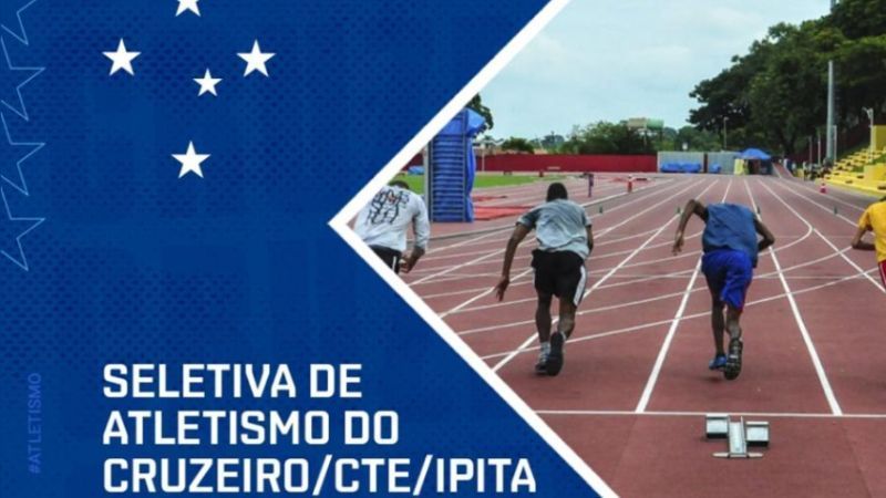 Cruzeiro retoma projeto de atletismo e recruta atletas