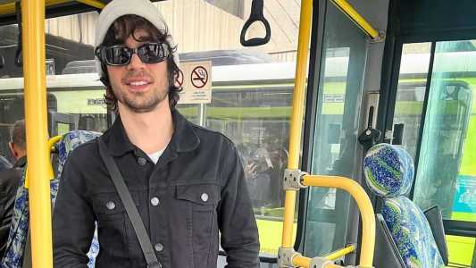 Ator e filho de Fábio Júnior andou de ônibus pela primeira vez nesta sexta-feira (28)
