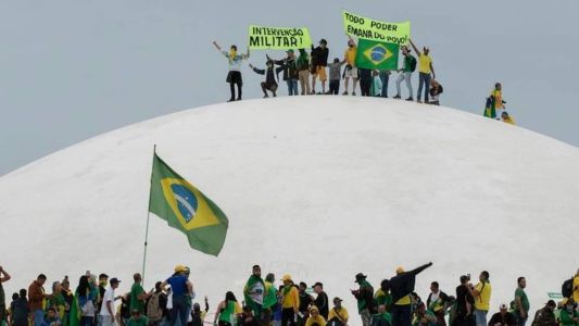 Atos golpistas do dia 8 de janeiro