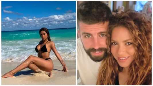 Atriz relatou que Piqué tentou falar com ela duas vezes em uma boate
