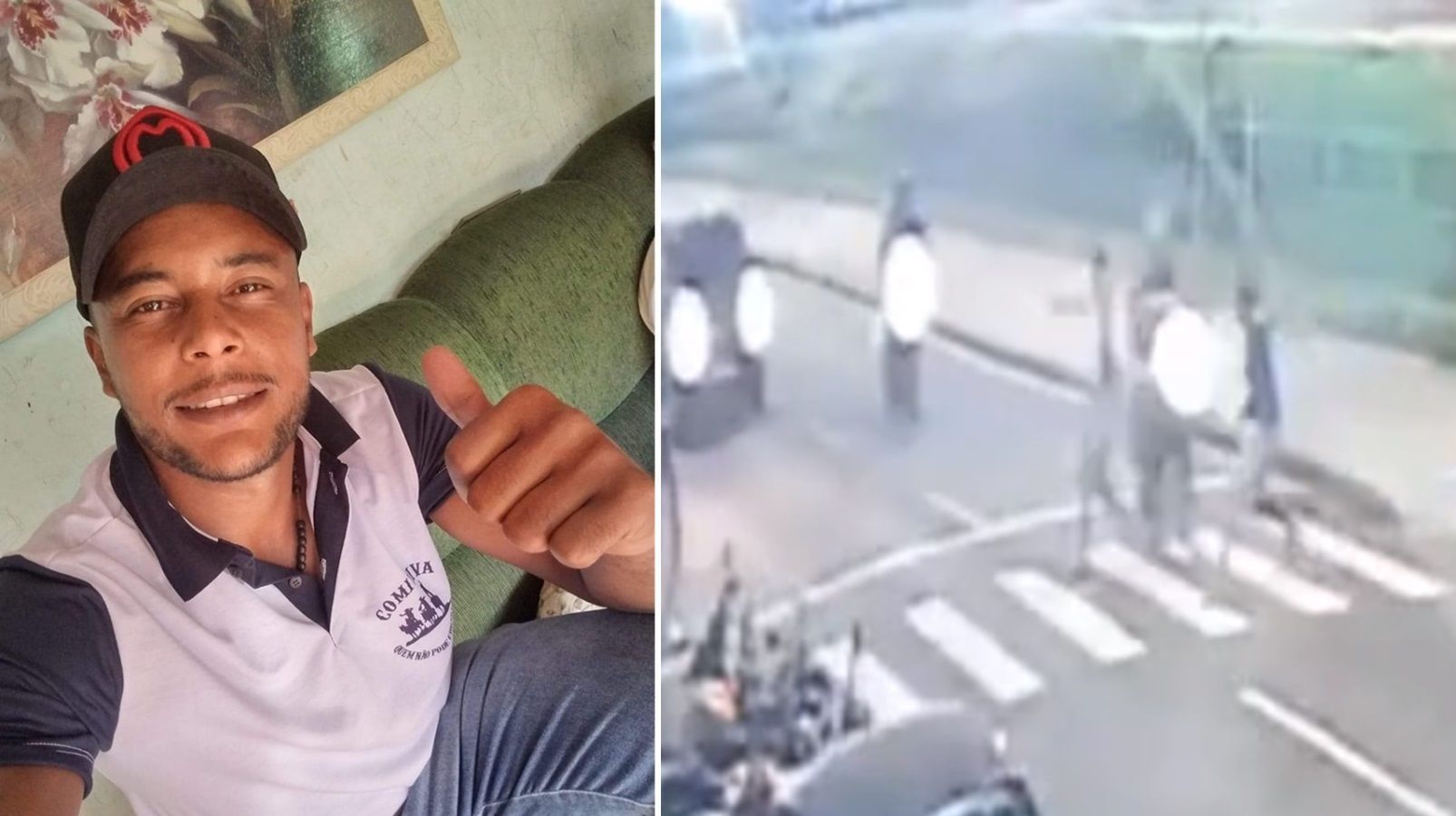 Vídeo: homem morre atropelado por moto ao atravessar na faixa de pedestres em MG